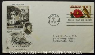 Cancelled First Day Cover. Cachet