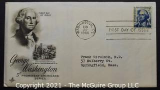 Cancelled First Day Cover. Cachet