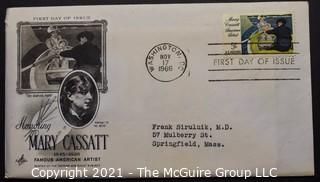 Cancelled First Day Cover. Cachet