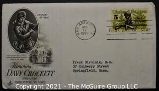 Cancelled First Day Cover. Cachet