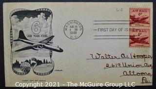 Cancelled First Day Cover. Cachet