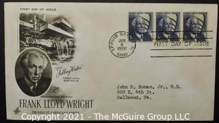 Cancelled First Day Cover. Cachet