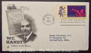 Cancelled First Day Cover. Cachet