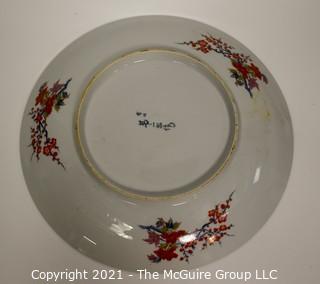 Large Asian Motif Charger; 16" diameter {TMG Business Card Placed for Perspective} 