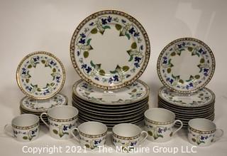 Set of Porcelain China Haviland Imperatrice Eugenie Dinnerware