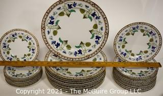 Set of Porcelain China Haviland Imperatrice Eugenie Dinnerware