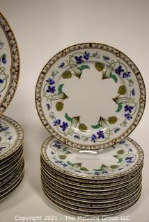 Set of Porcelain China Haviland Imperatrice Eugenie Dinnerware