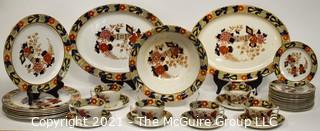 Set Of "Wincanton" Woods Ware From Wood & Sons Of England by Ralph Enoch Dinner Ware.