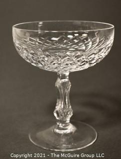 Waterford Crystal: <br>

<br>
(9) 5 1/2" Comeragh Pattern Champagne/Sherbert Stems 