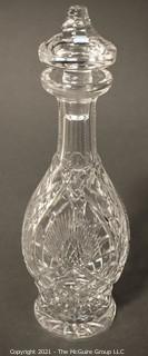 Waterford Crystal Decanter with Stopper; 13" tall