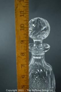 Waterford Crystal Decanter with Stopper; 10 3/4"T