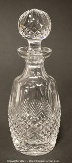 Waterford Crystal Decanter with Stopper; 10 3/4"T