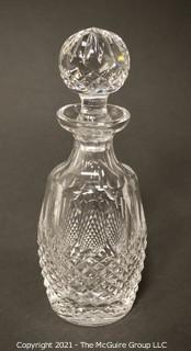 Waterford Crystal Decanter with Stopper; 10 3/4"T