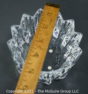 Orrefors Swedish Crystal Bowl; 4 1/2" diameter x 3" tall