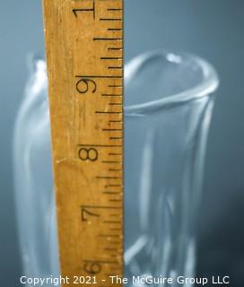 Crystal Cocktail Carafe; 8 1/2" tall