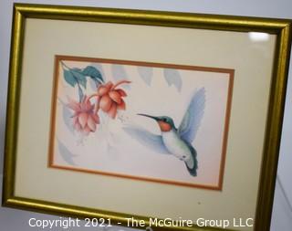 Grouping of decorative framed art