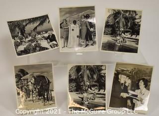 Vintage B&W 8 x 10" Pan Am Airlines Publicity Photos 