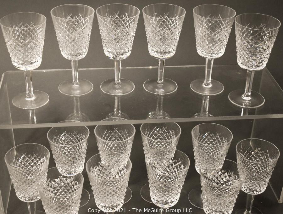 Sold at Auction: 5 Waterford Crystal Water Glasses