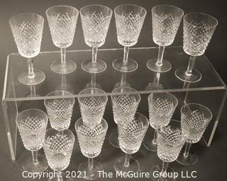 Waterford Crystal - Alana Pattern: <br> <br>



(16) 7" tall Water Goblets 


 
