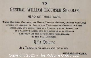 Collection of 4 books including "William Tecumseh Sherman: Hero of Three Wars"