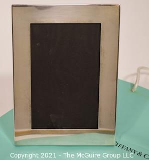 Tiffany & Co. Sterling Silver Picture Frame.  Measures approximately 5" x 7".