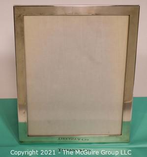 Tiffany & Co. Sterling Silver Picture Frame.  Measures approximately 8" x 10".