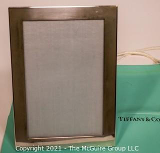 Tiffany & Co. Sterling Silver Picture Frame.  Measures approximately 5" x 7".