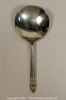 Royal Danish by International Sterling Silver Spoon.  Measures approximately 5" long and 22.7g in weight.