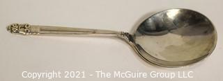 Royal Danish by International Sterling Silver Spoon.  Measures approximately 5" long and 22.7g in weight.