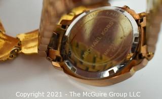 Group of Costume Jewelry.  Includes Michael Kors Chronograph Watch.