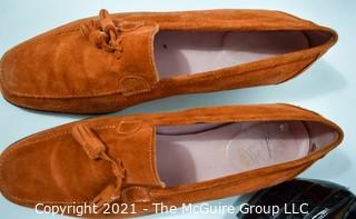 Four (4) Pairs ow Women's Shoe or Loafers.  Size approximately 7 1/2 to 8.