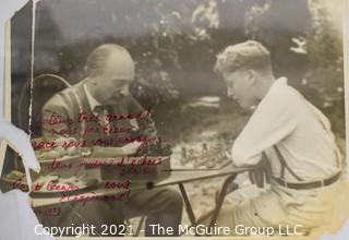 Willa Cather, Edith Lewis and Yehudi Menuhin:  An archive of letters, photos, books, press clippings, concert programs and other materials documenting the close friendship between Cather and Lewis with Menuhin and his family. 