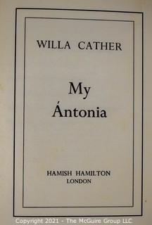 Willa Cather, Edith Lewis and Yehudi Menuhin:  An archive of letters, photos, books, press clippings, concert programs and other materials documenting the close friendship between Cather and Lewis with Menuhin and his family. 