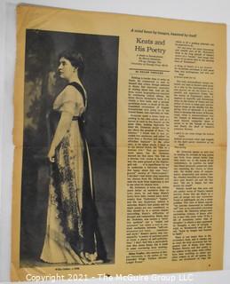 Willa Cather, Edith Lewis and Yehudi Menuhin:  An archive of letters, photos, books, press clippings, concert programs and other materials documenting the close friendship between Cather and Lewis with Menuhin and his family. 