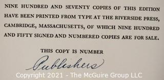 Willa Cather, Edith Lewis and Yehudi Menuhin:  An archive of letters, photos, books, press clippings, concert programs and other materials documenting the close friendship between Cather and Lewis with Menuhin and his family. 