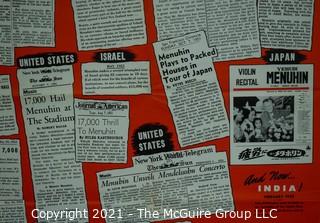 Willa Cather, Edith Lewis and Yehudi Menuhin:  An archive of letters, photos, books, press clippings, concert programs and other materials documenting the close friendship between Cather and Lewis with Menuhin and his family. 