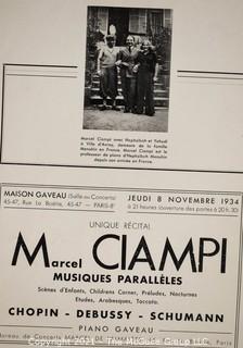 Willa Cather, Edith Lewis and Yehudi Menuhin:  An archive of letters, photos, books, press clippings, concert programs and other materials documenting the close friendship between Cather and Lewis with Menuhin and his family. 