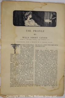 Willa Cather, Edith Lewis and Yehudi Menuhin:  An archive of letters, photos, books, press clippings, concert programs and other materials documenting the close friendship between Cather and Lewis with Menuhin and his family. 