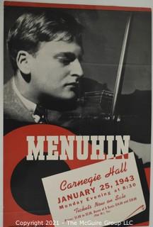 Willa Cather, Edith Lewis and Yehudi Menuhin:  An archive of letters, photos, books, press clippings, concert programs and other materials documenting the close friendship between Cather and Lewis with Menuhin and his family. 