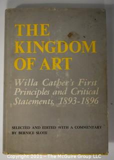 Willa Cather, Edith Lewis and Yehudi Menuhin:  An archive of letters, photos, books, press clippings, concert programs and other materials documenting the close friendship between Cather and Lewis with Menuhin and his family. 