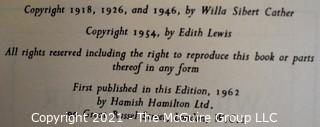 Willa Cather, Edith Lewis and Yehudi Menuhin:  An archive of letters, photos, books, press clippings, concert programs and other materials documenting the close friendship between Cather and Lewis with Menuhin and his family. 