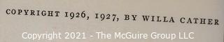 Willa Cather, Edith Lewis and Yehudi Menuhin:  An archive of letters, photos, books, press clippings, concert programs and other materials documenting the close friendship between Cather and Lewis with Menuhin and his family. 