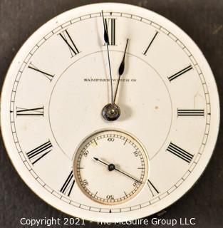 Size 18 - Hampden Watch Co. - William Keck, Muskegon, MI - Serial# 136542
