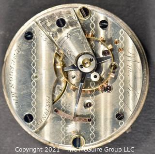 Size 18 - Hampden Watch Co. - William Keck, Muskegon, MI - Serial# 136542
