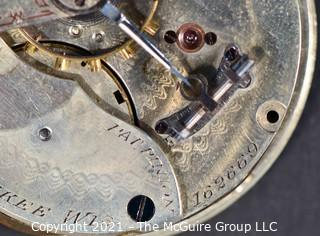 Size 18 - Hampden Watch Co. - R. Siedel, Milwaukee, WI - Serial# 162669 - 15J - Adjusted