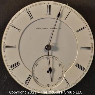 Size 18 - New York Watch Co. - 3/4 Plate - William H. Hansell, Philadelphia - Serial# 4075  -11J  