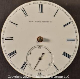 Size 18 - New York Watch Co. - J B Chambers & Co., Chicago, IL - Serial# 38985 - 11J
