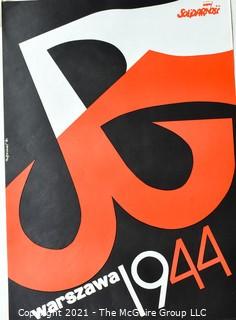 Reprinted Portfolio of Polish Solidarity Movement Posters; 1980-81