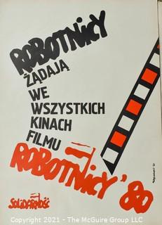 Reprinted Portfolio of Polish Solidarity Movement Posters; 1980-81