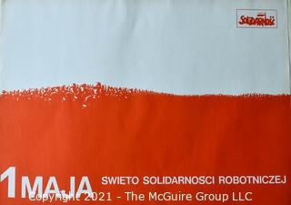 Reprinted Portfolio of Polish Solidarity Movement Posters; 1980-81